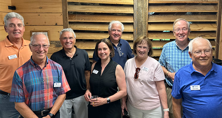 A group photo of Cultivate Lancaster mentors smiling at the camera.
