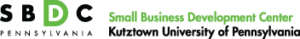 Kutztown University Small Business Development Center logo